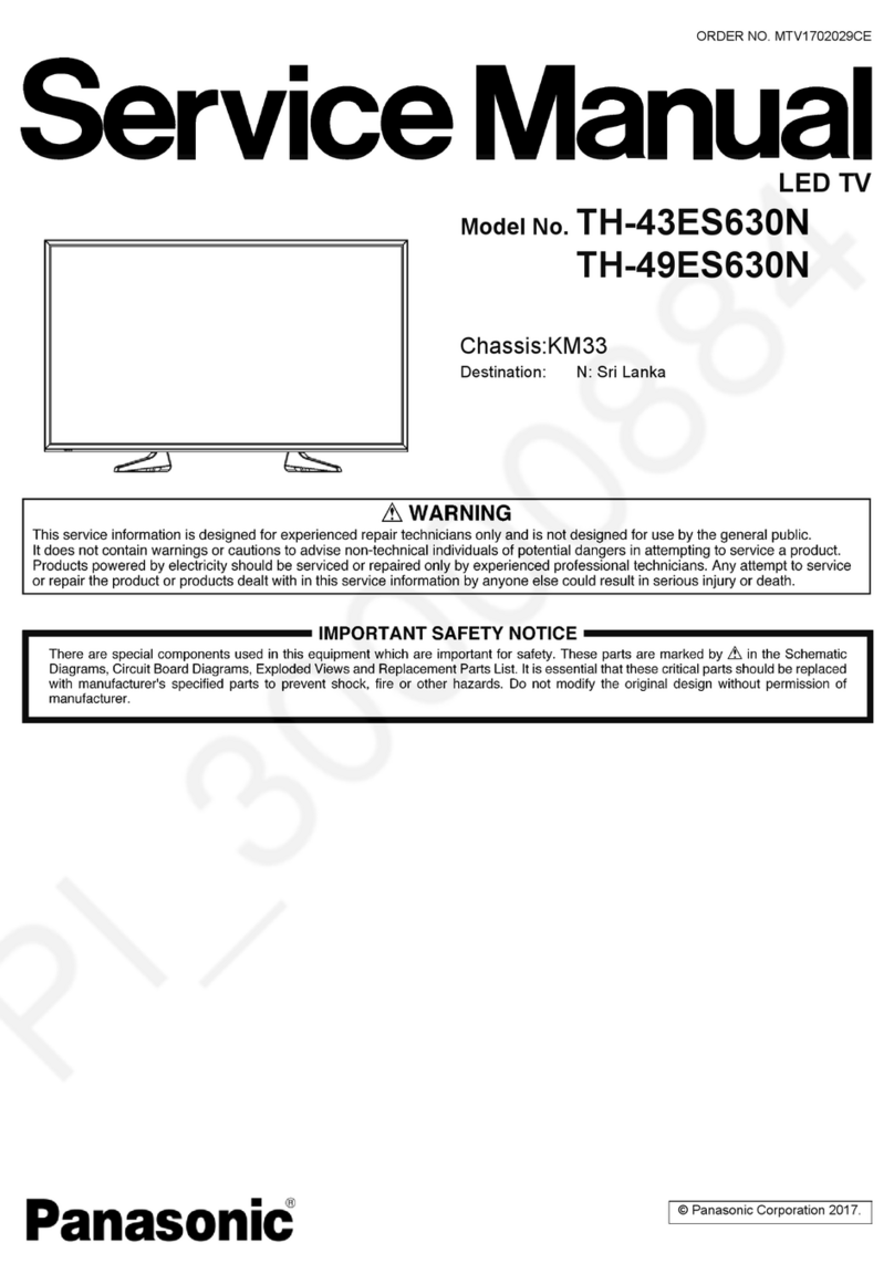 Panasonic TH-43ES630N User manual