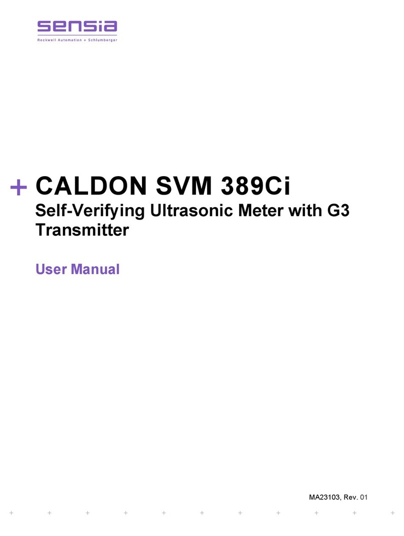 Sensia CALDON SVM 389Ci user manual