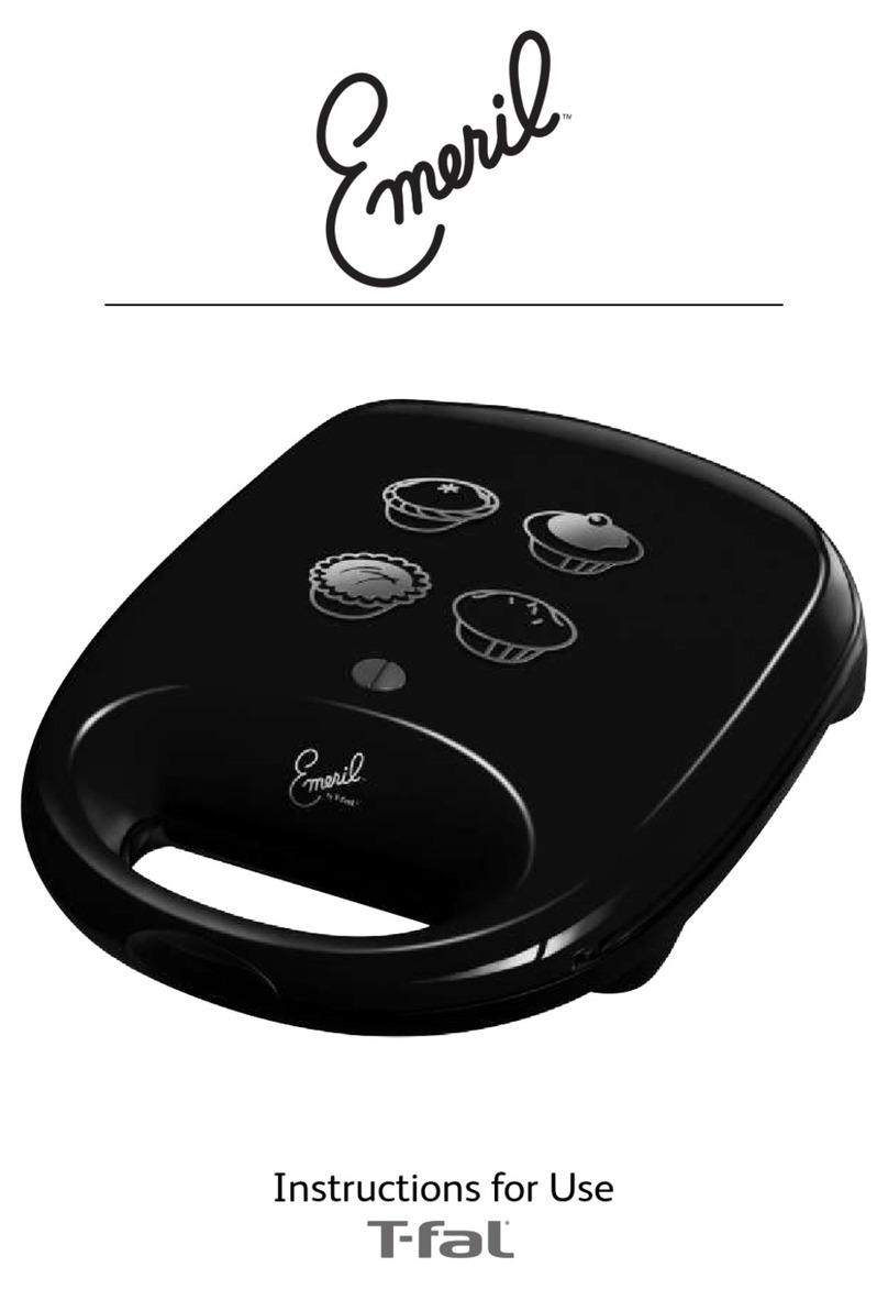 T-Fal SM221552 Instructions for use