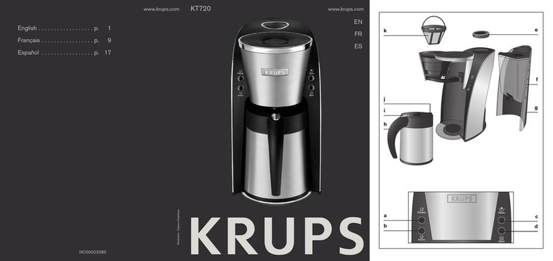 Krups KT720D50 User manual