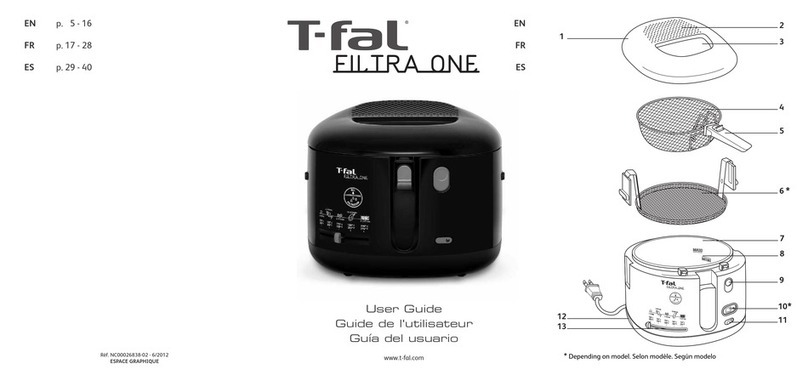T-Fal FF162850 User manual