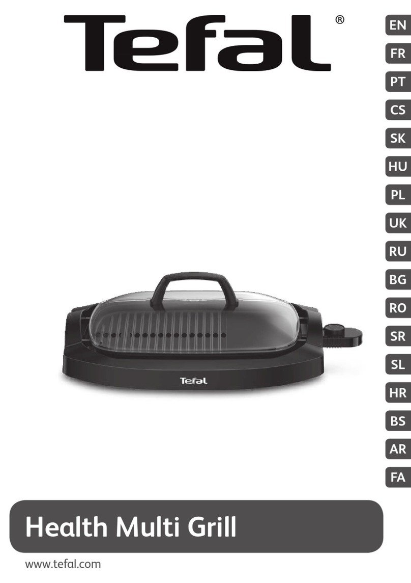TEFAL HEALTH MULTIGRILL CB6A0 User manual TEFAL HEALTH MULTIGRILL CB6A0 User manual