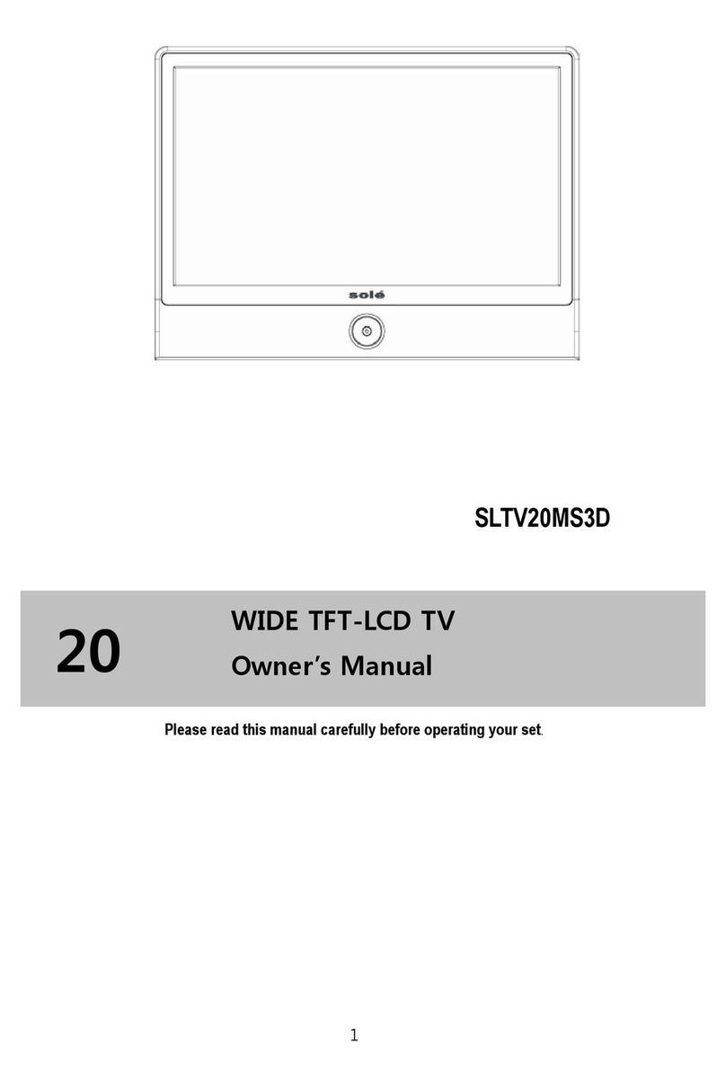 SOLE SLTV20MS3D User manual