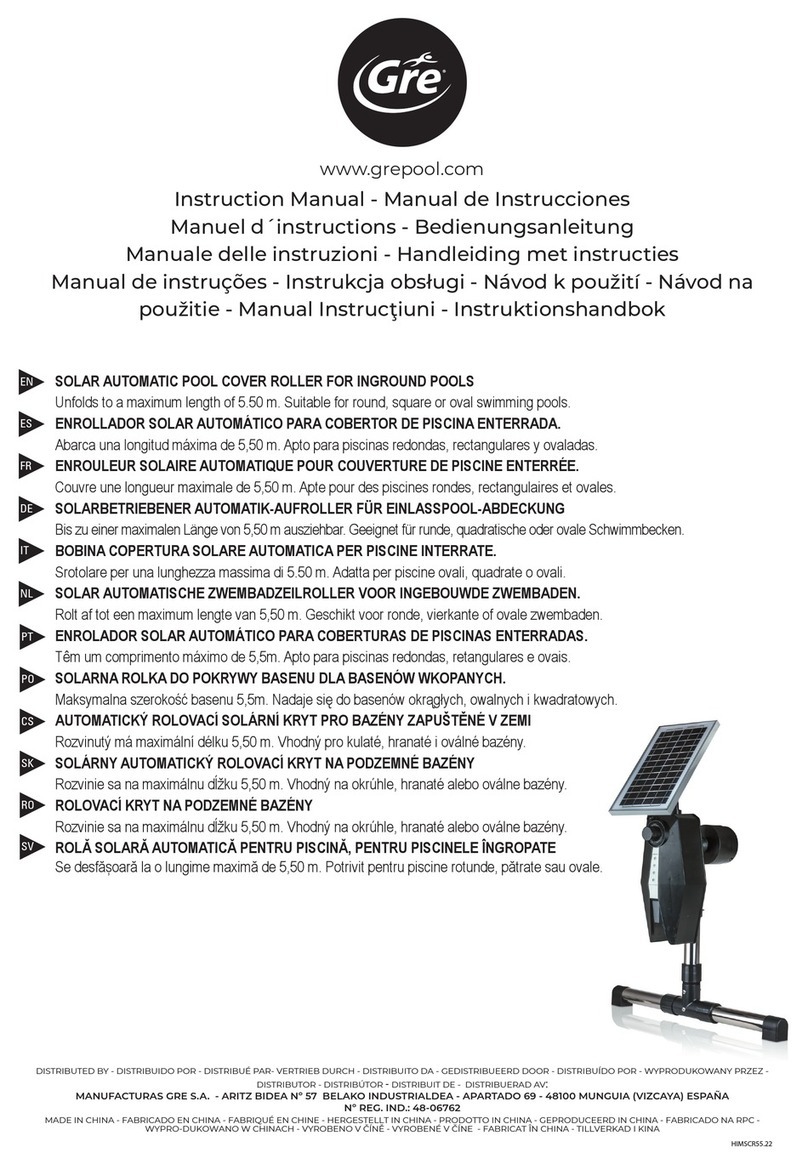 GRE SCR55 instruction manual