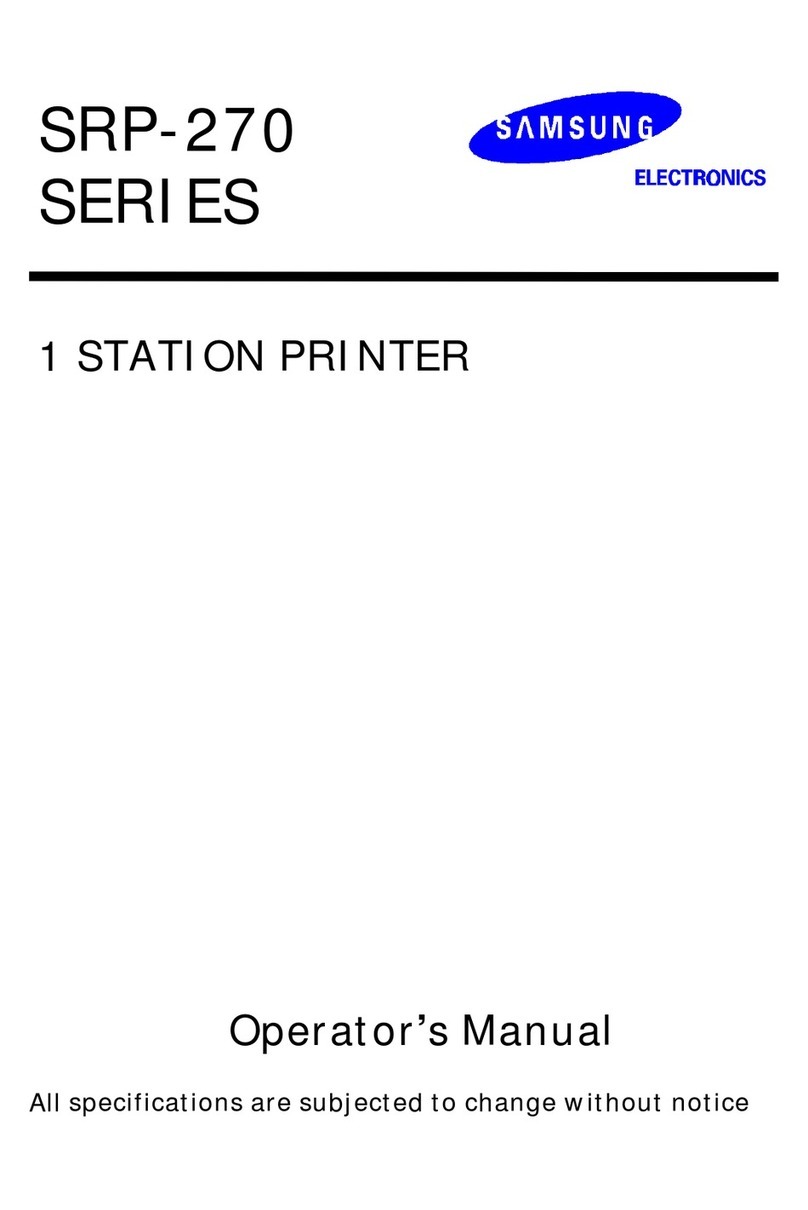 Samsung SRP-270 Series User manual