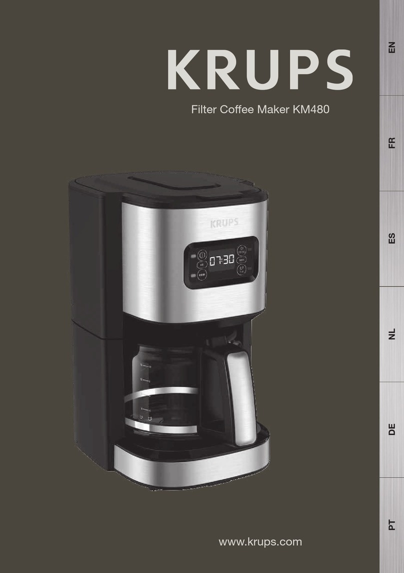 Krups KM480D10 manual