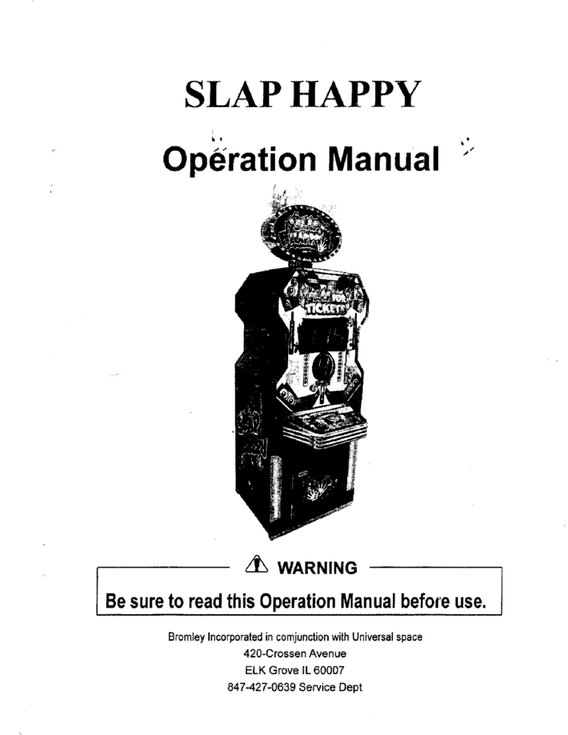 Bromley SLAP HAPPY Operation manual Bromley SLAP HAPPY Operation manual
