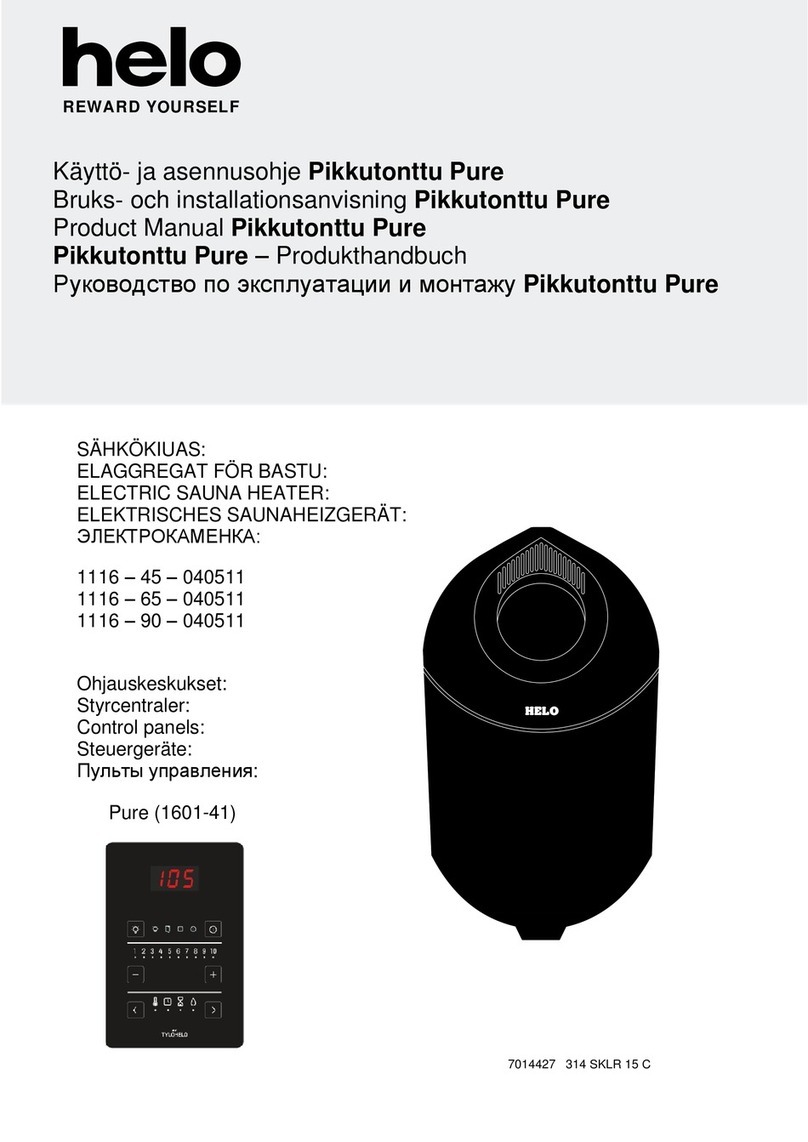Helo 314 SKLR 15 C User manual