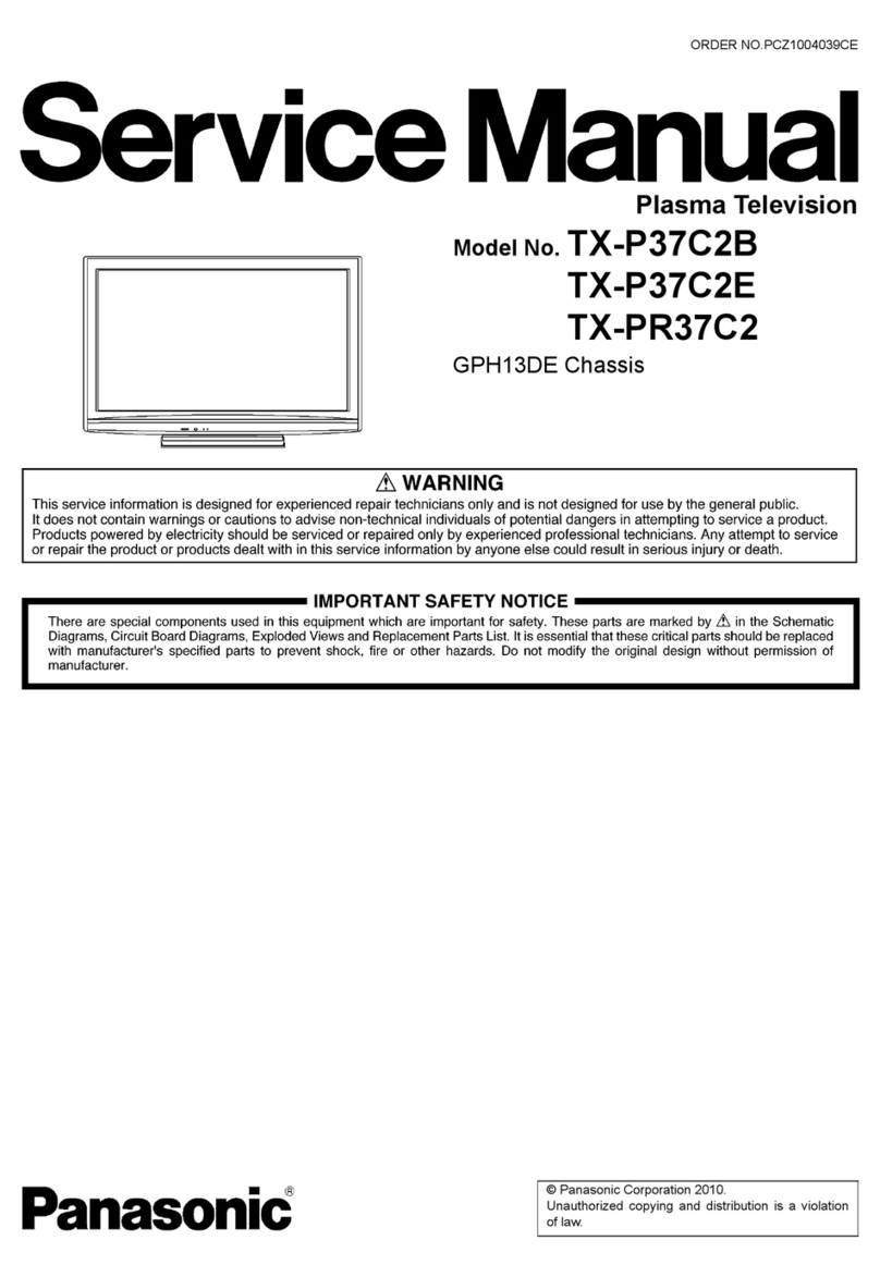 Panasonic TX-P37C2B User manual