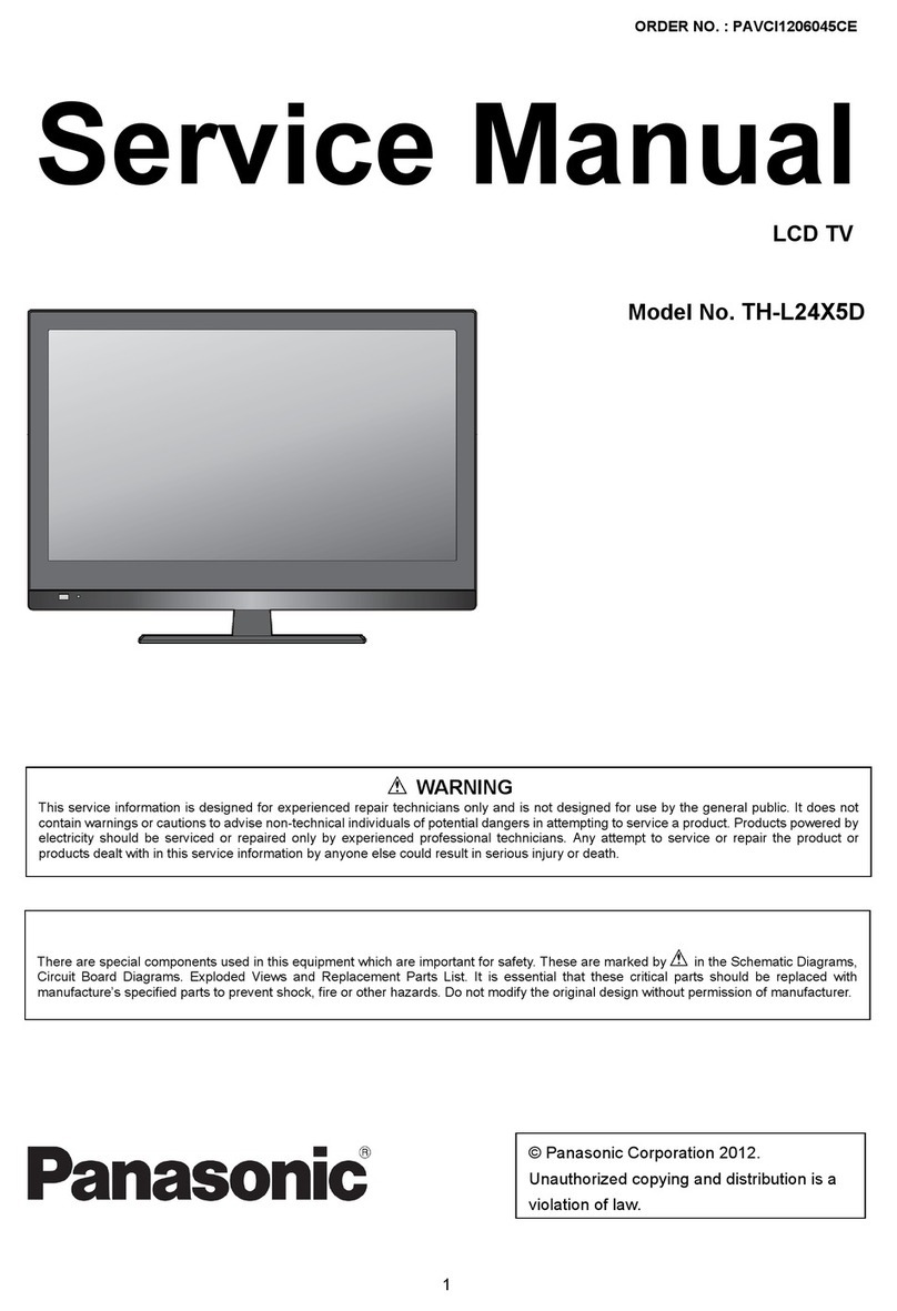 Panasonic TH-L24X5D User manual