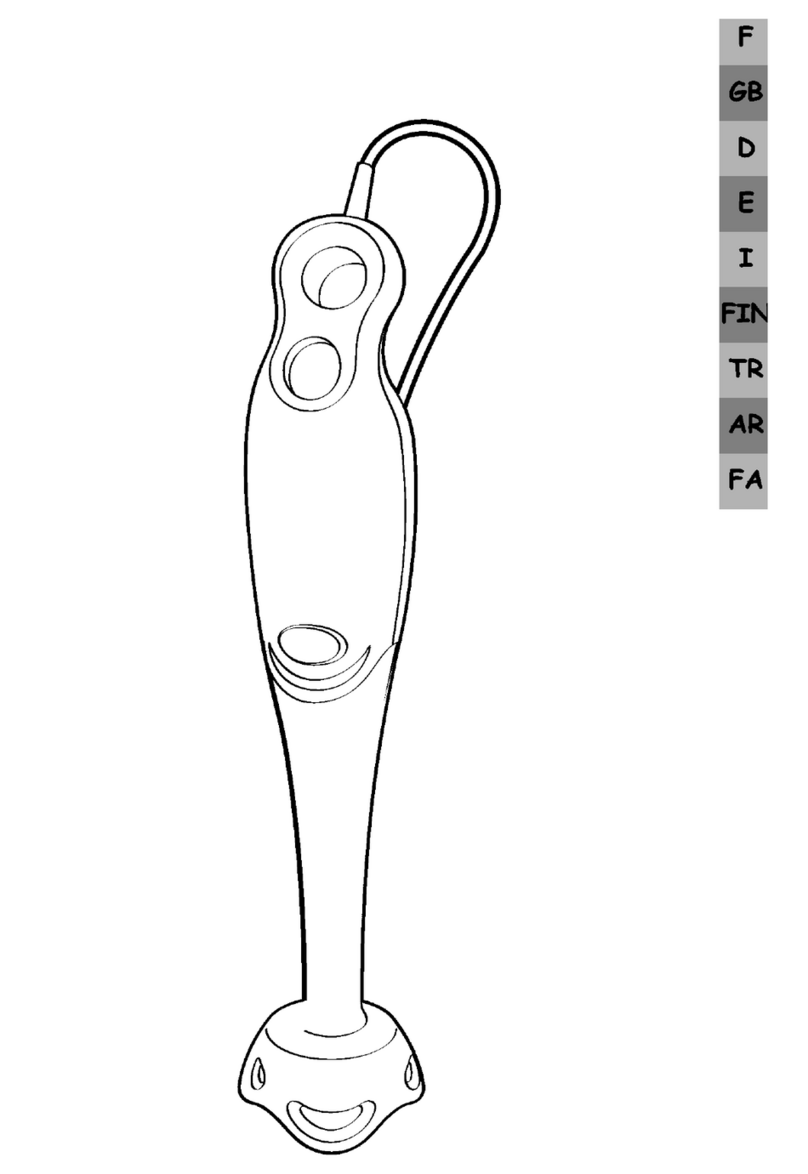 Moulinex CLICK AND MIX User manual