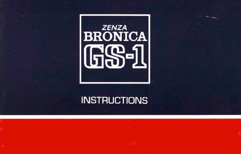 Zenza Bronica CS-1 User manual