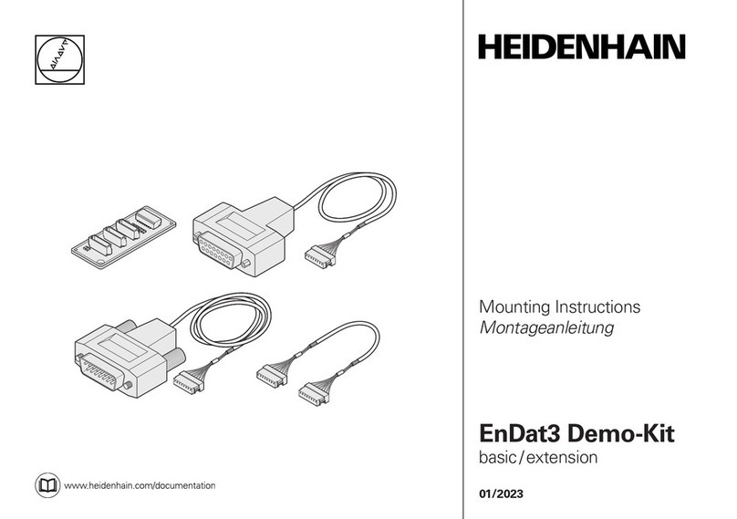 HEIDENHAIN EnDat3 Demo-Kit User manual