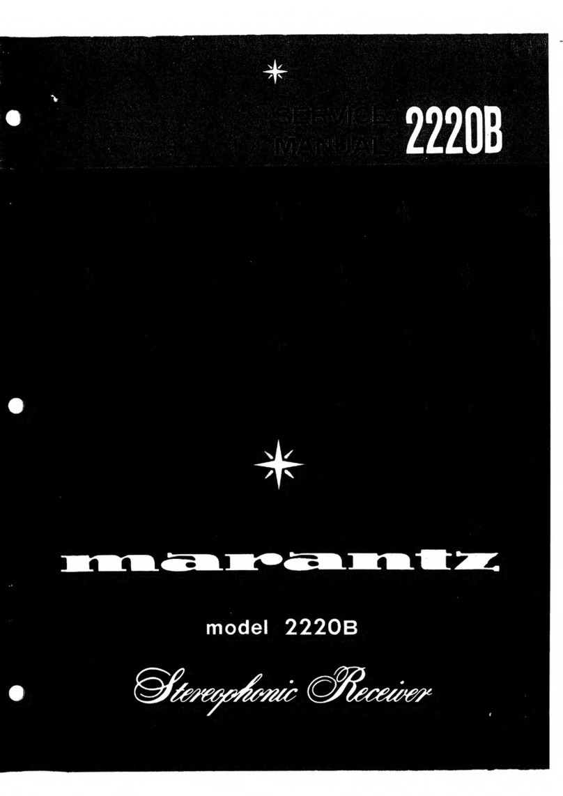 Marantz 2220B User manual