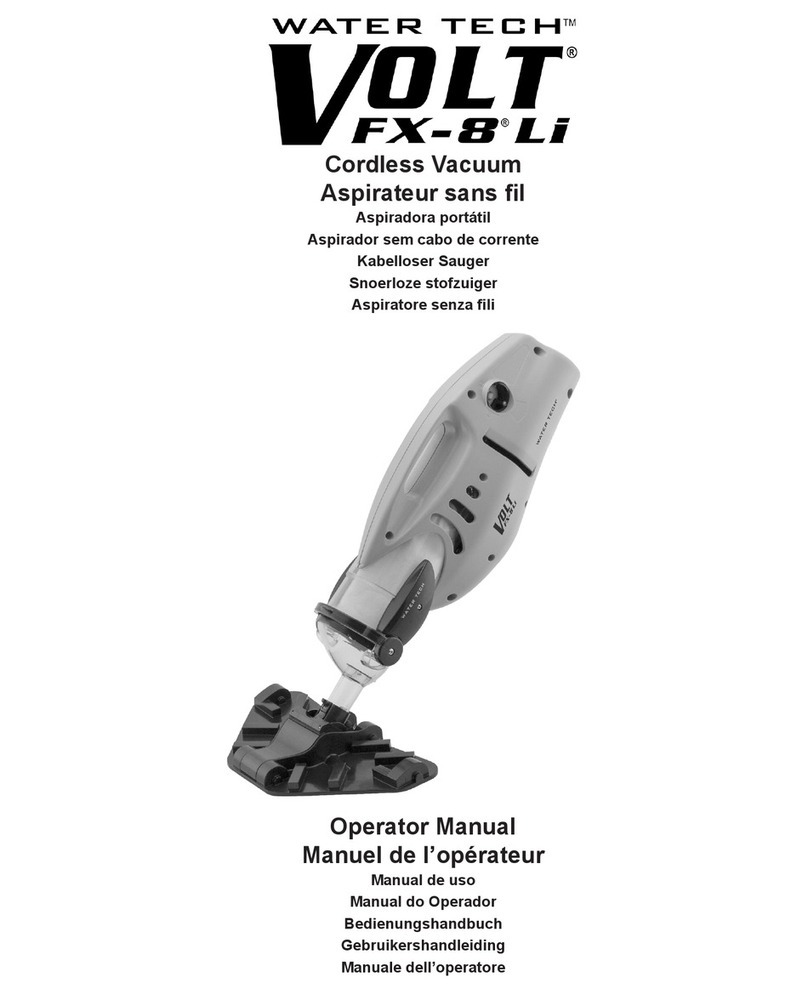 Volt Water Tech FX-8Li Operator's manual