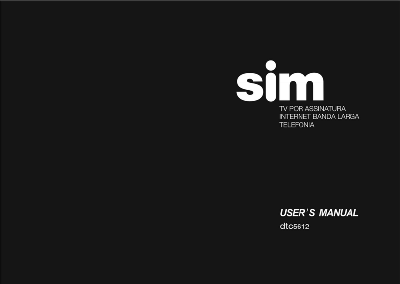 SIM dtc5612 user manual