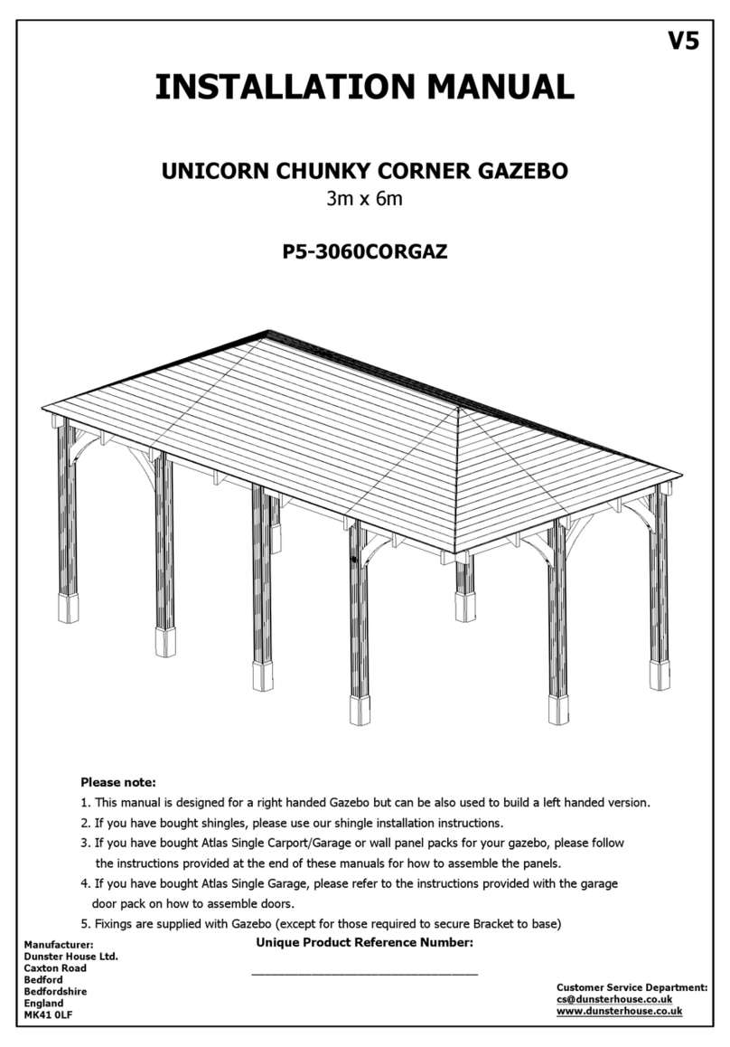 Dunster House P5-3060CORGAZ User manual