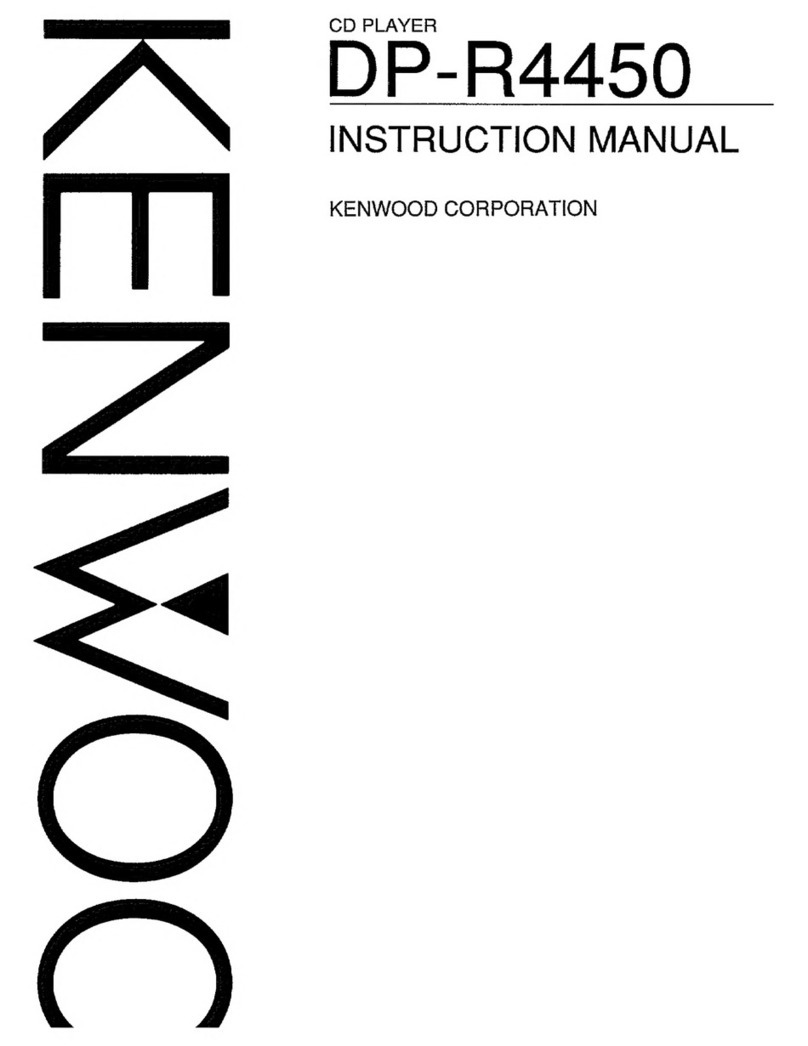 Kenwood DP-R4450 instruction manual