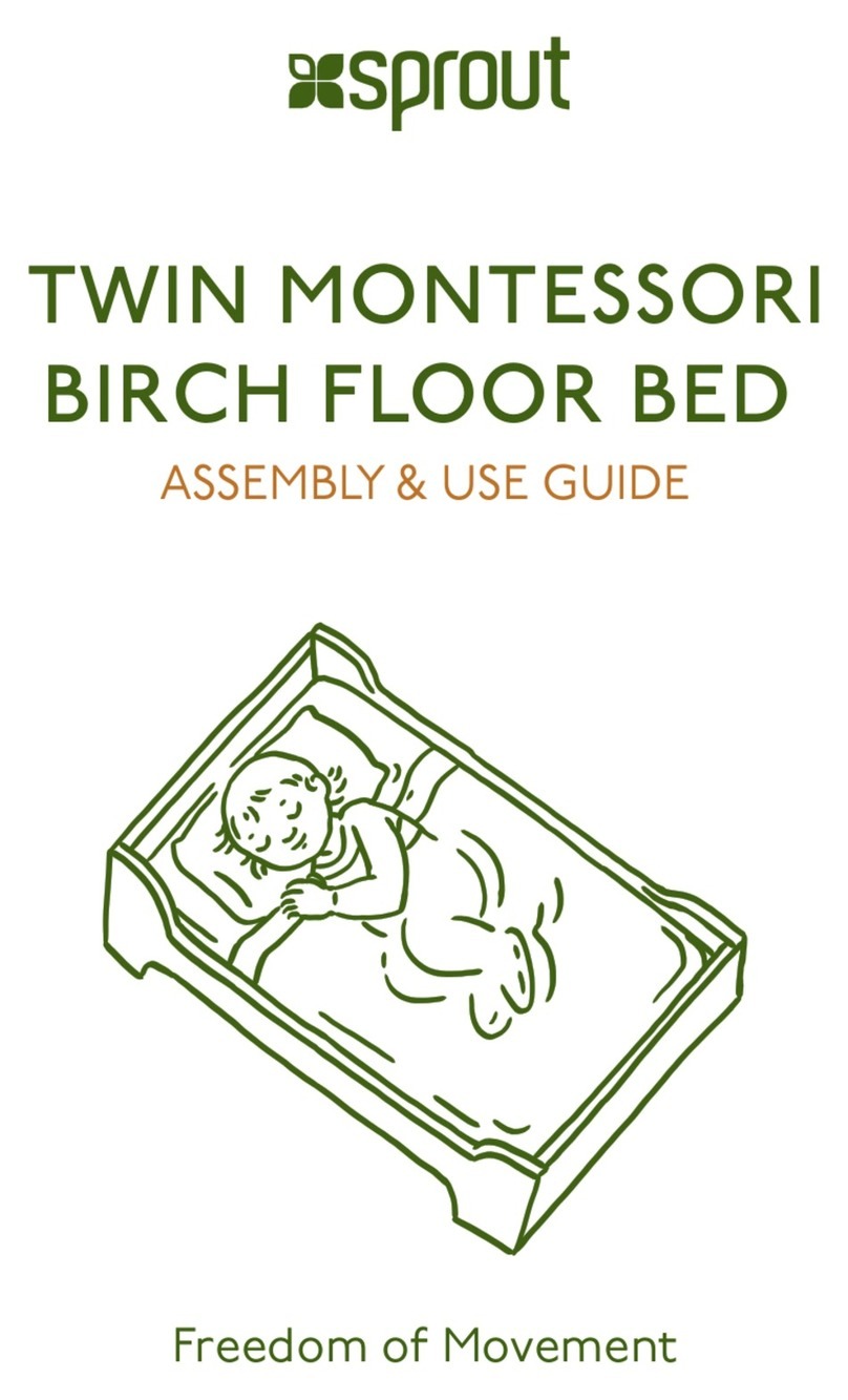 Sprout TWIN MONTESSORI Quick setup guide Sprout TWIN MONTESSORI Quick setup guide
