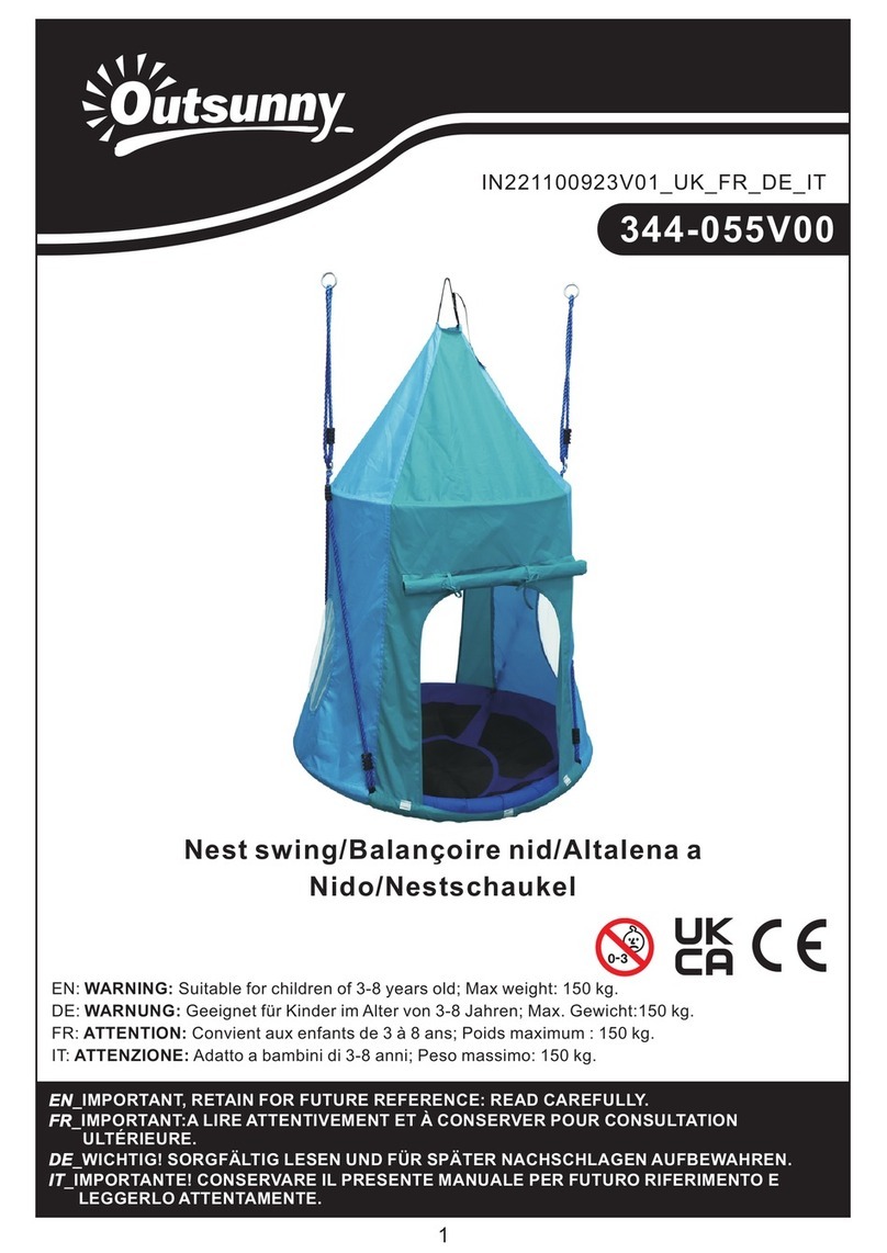 Outsunny 344-055V00 User manual