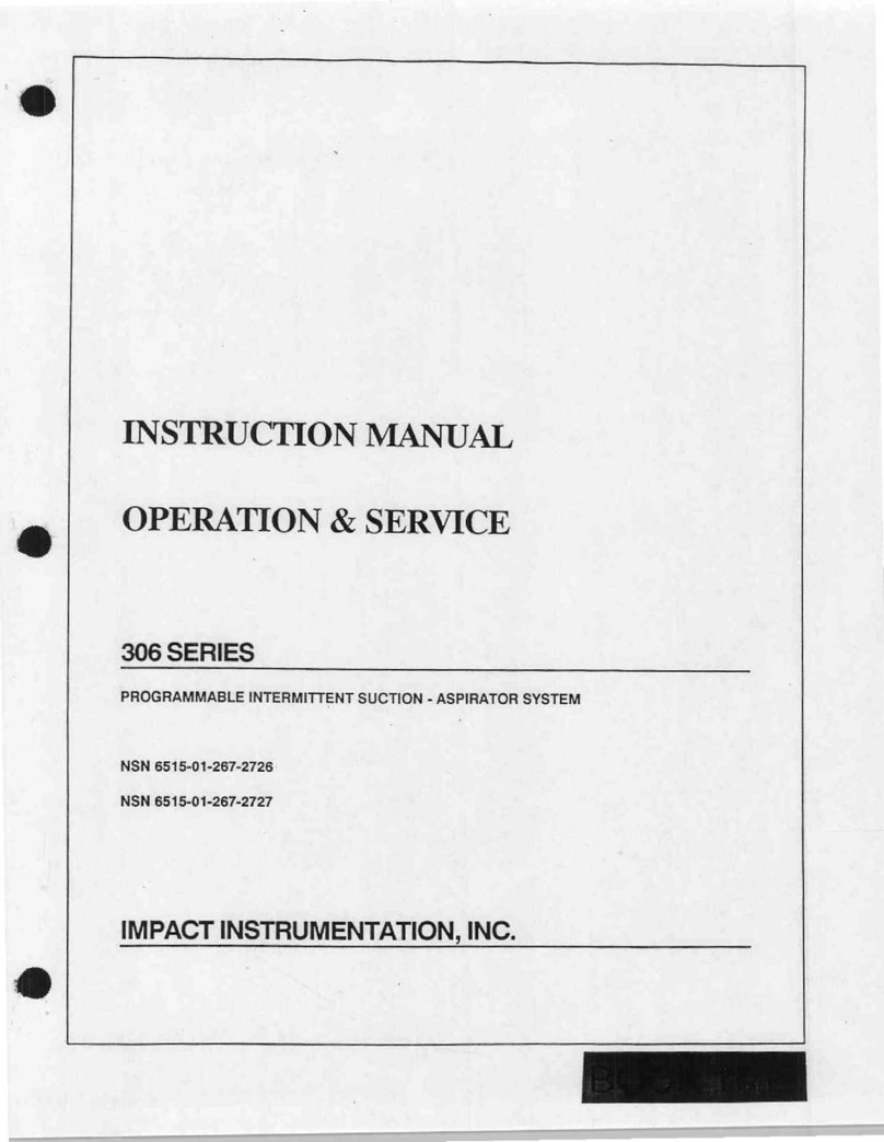 Impact Instrumentation 306 Series User manual
