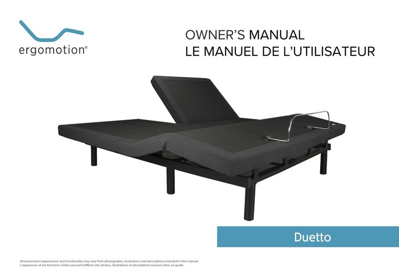 Ergomotion Duetto owner's manual Ergomotion Duetto owner's manual