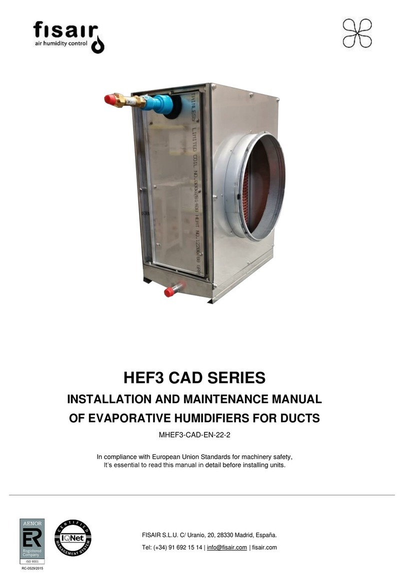 fisair HEF3 CAD Series Manual