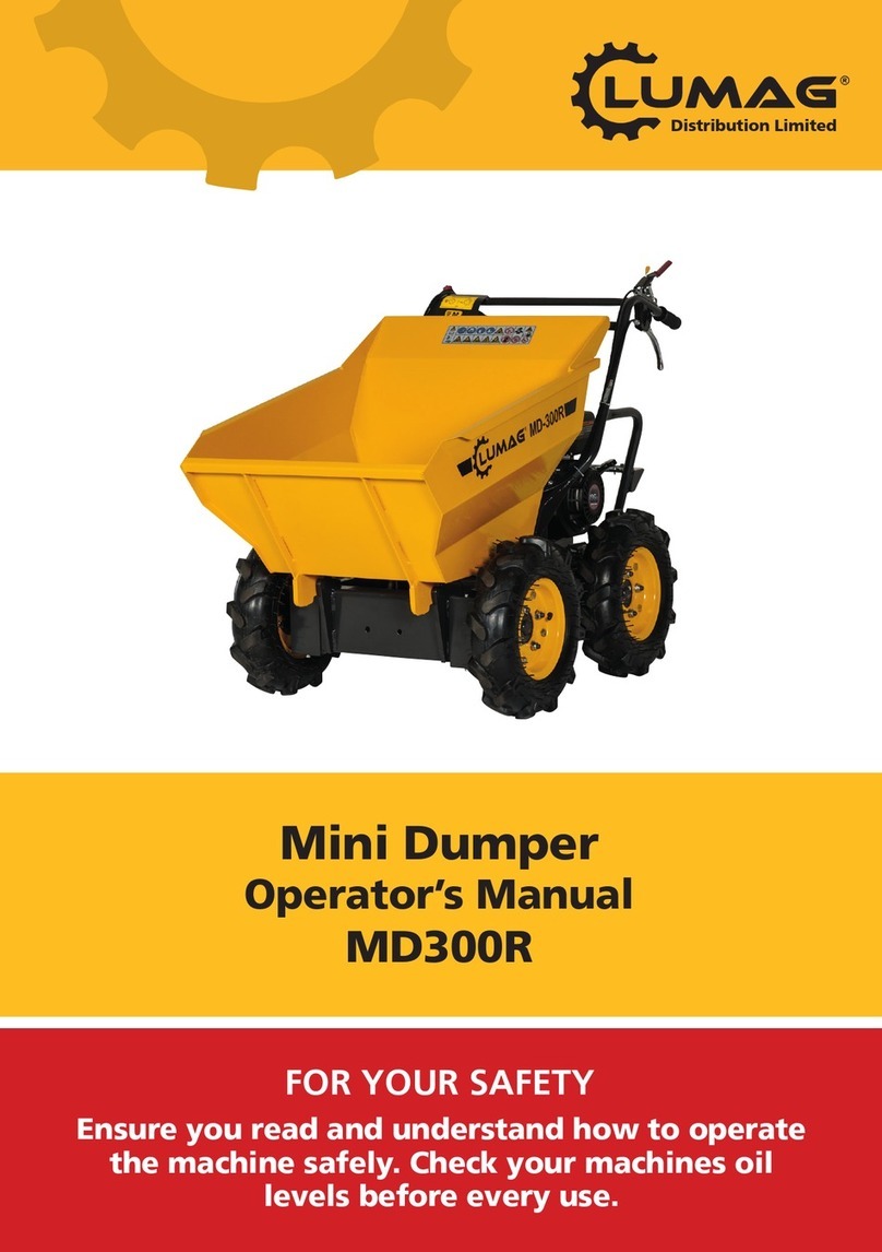 Lumag MD300R Operator's manual