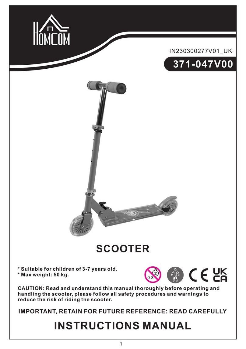 HOMCOM 371-047V00 User manual