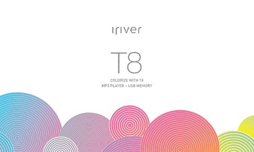 IRiver T8 User manual