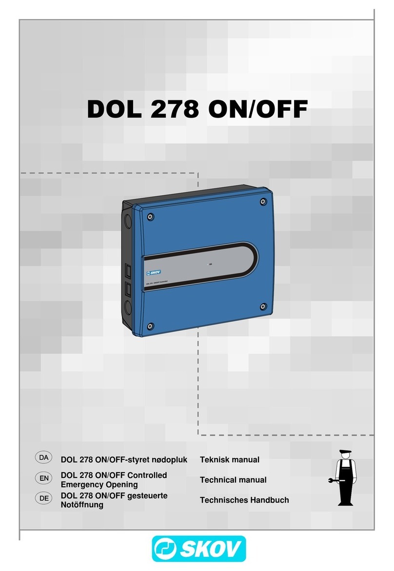 Skov DOL 278 Technical manual