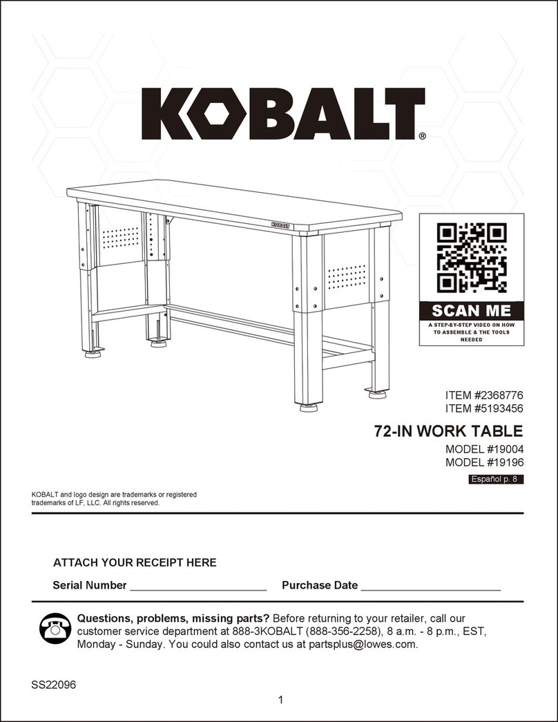 Kobalt 19004 quick start guide