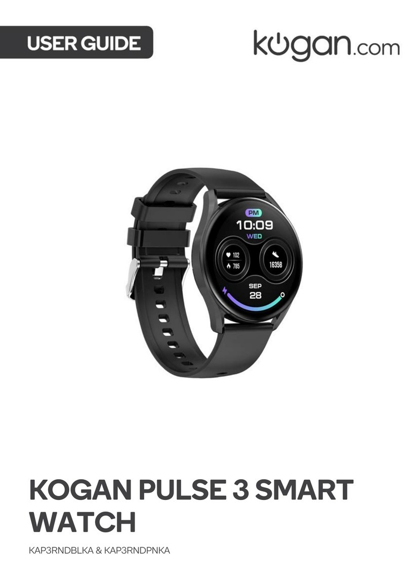 Kogan PULSE 3 SMART WATCH User manual
