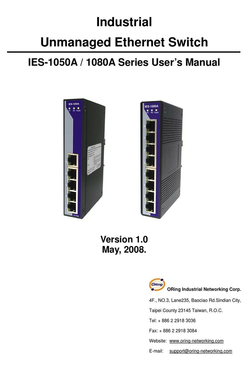 ORiNG IES-1050A User manual