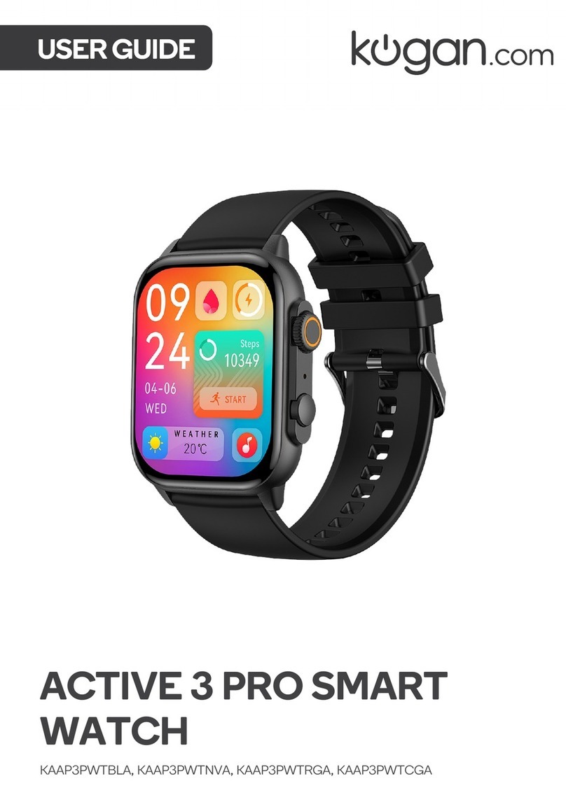 Kogan ACTIVE 3 PRO SMART WATCH User manual