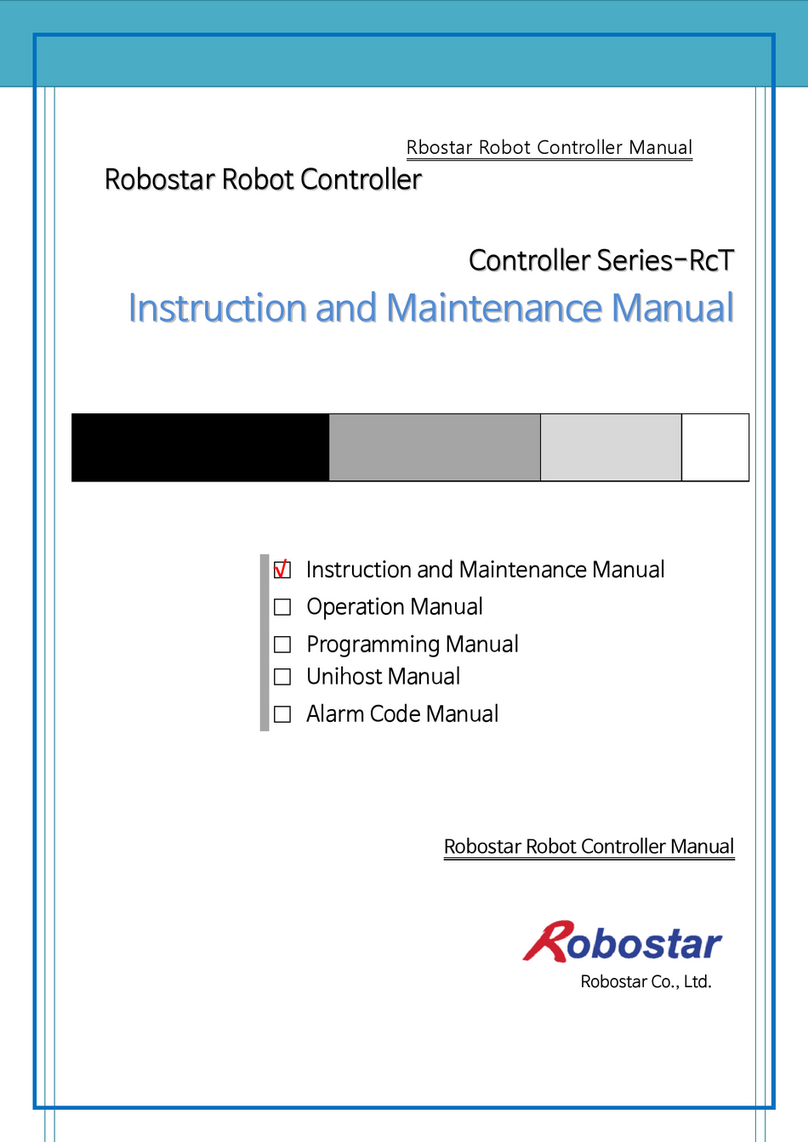 Robostar RcT Series Instruction and maintenance manual
