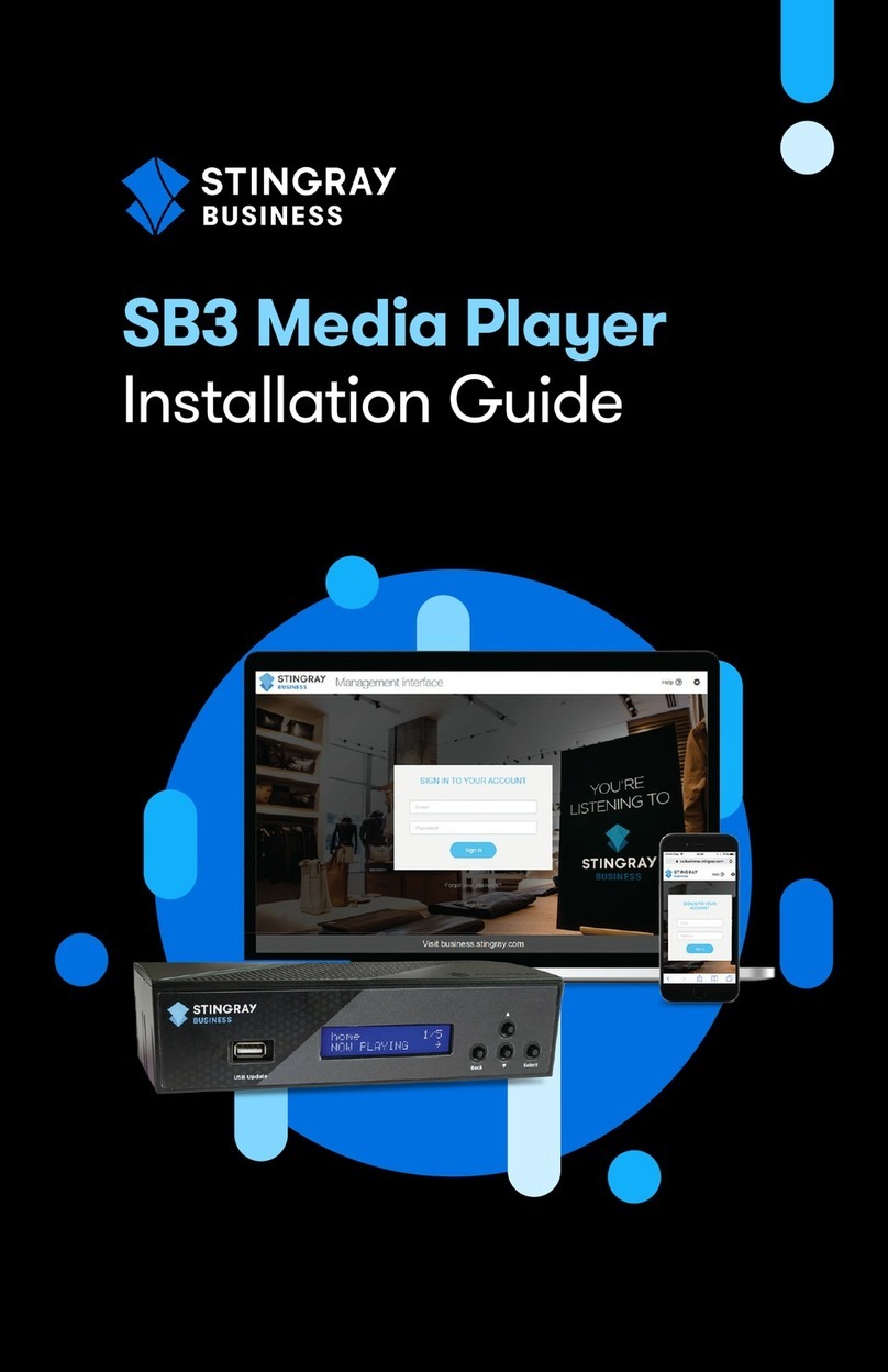 Stingray SB3 installation guide