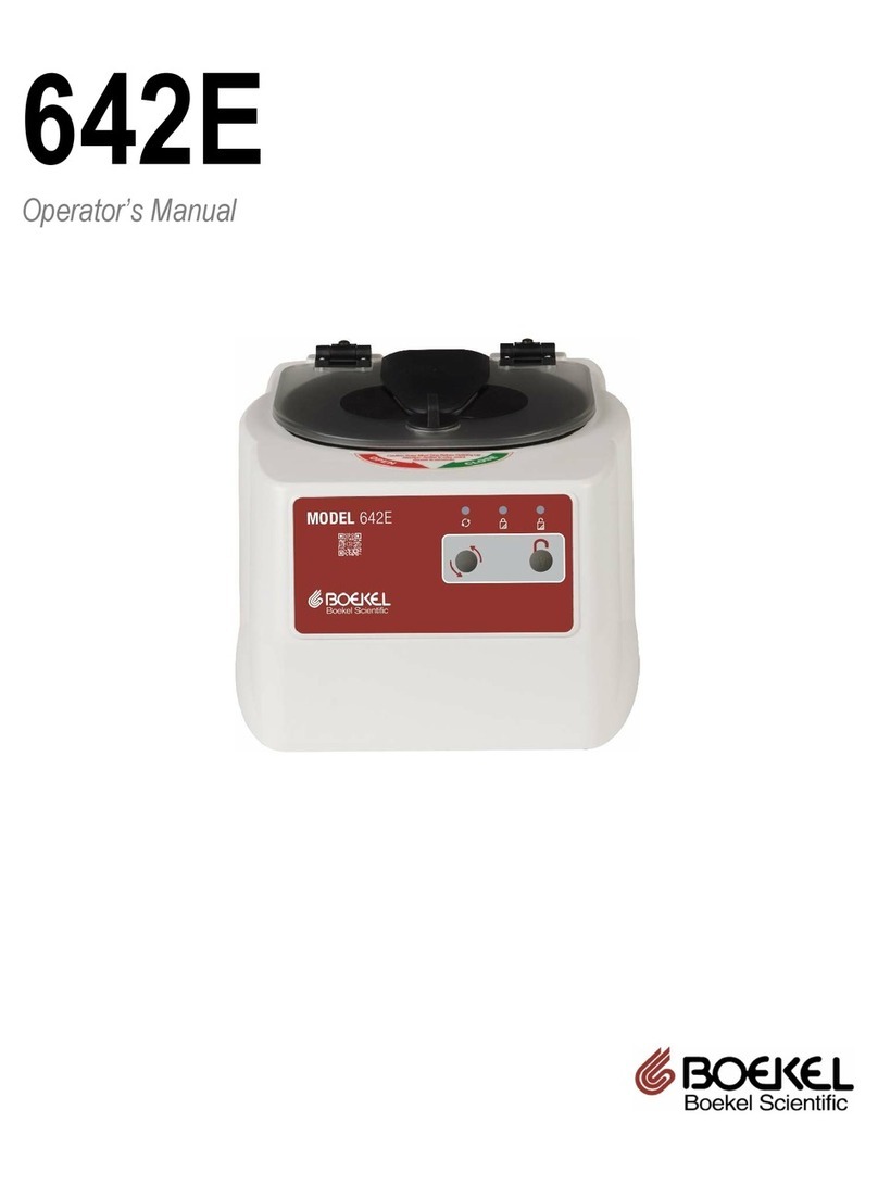 Boekel 642E User manual