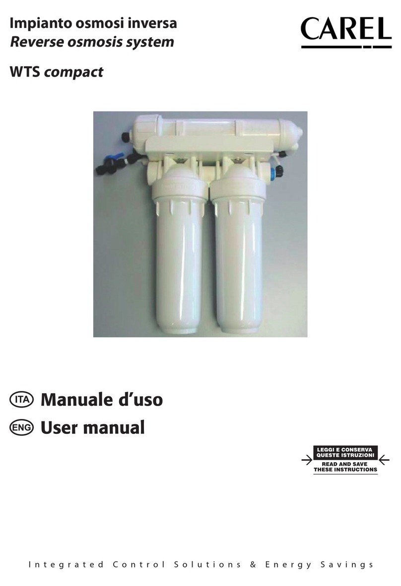 Carel WTS compact user manual