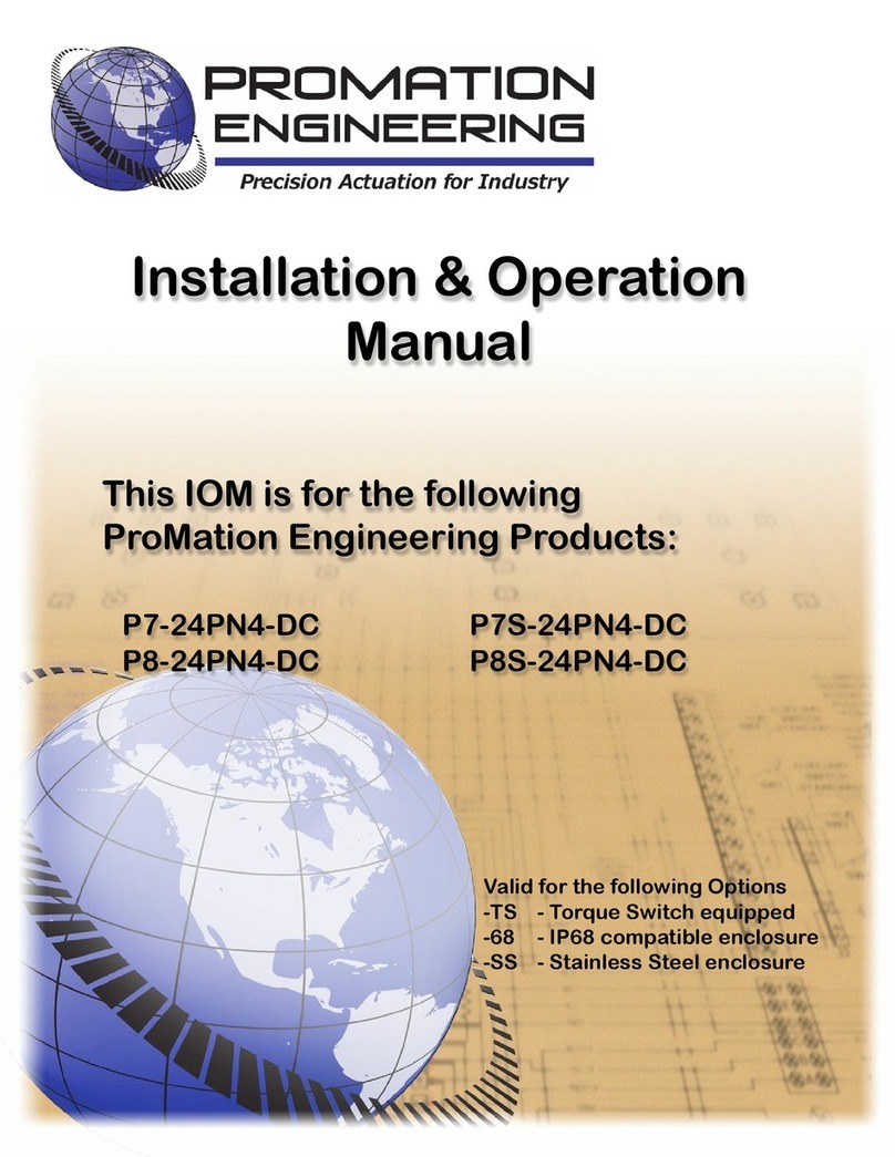 Promation Engineering P7-24PN4-DC Installation & operation manual