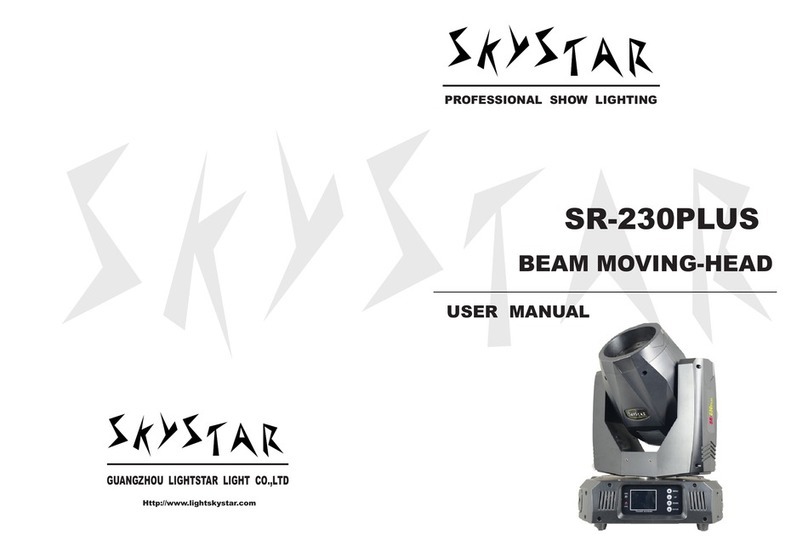 Skystar SR-230PLUS user manual