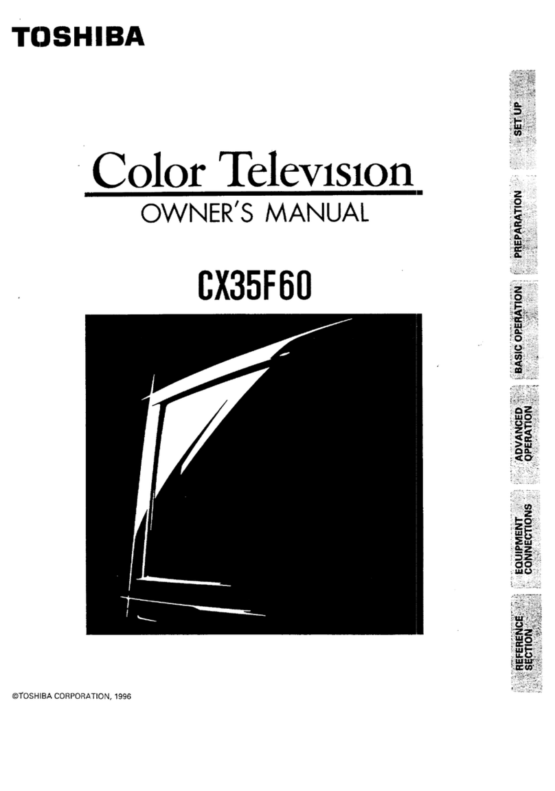 Toshiba CX35F60 owner's manual