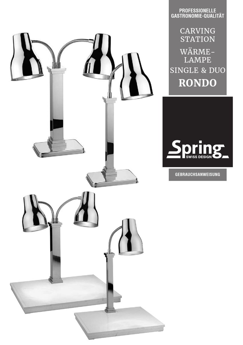 Spring Carving Station DUO User manual
