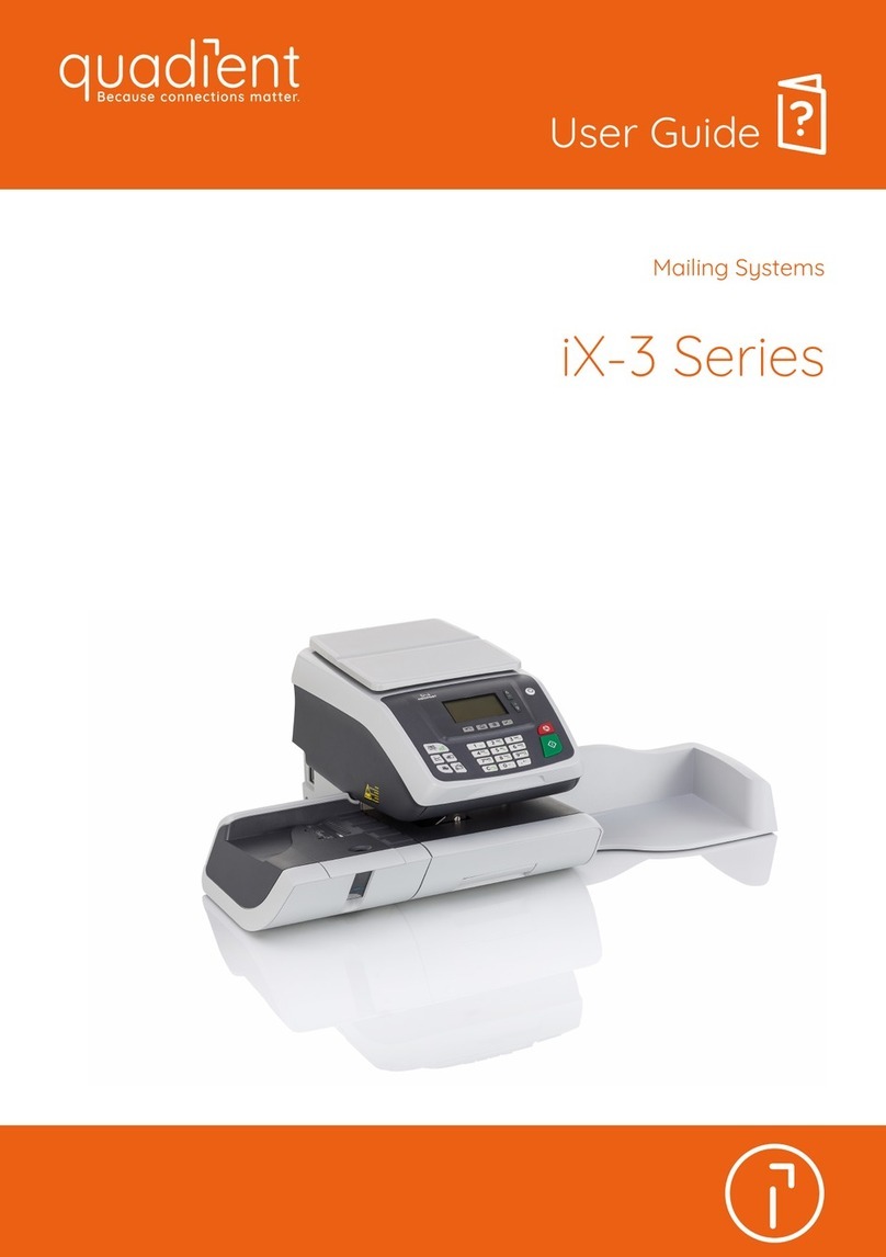 quadient iX-3 Series User manual
