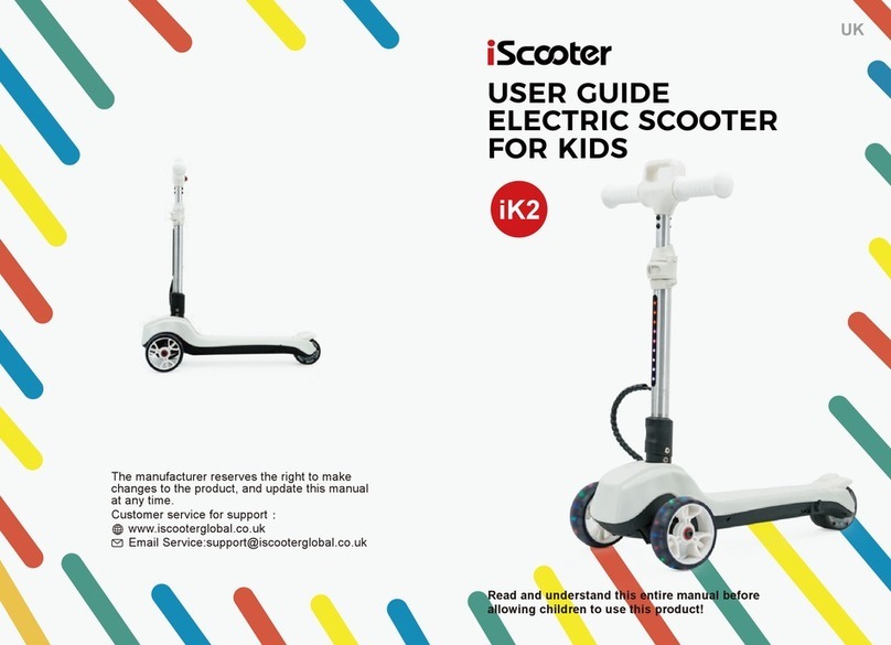 iScooter iK2 User manual iScooter iK2 User manual
