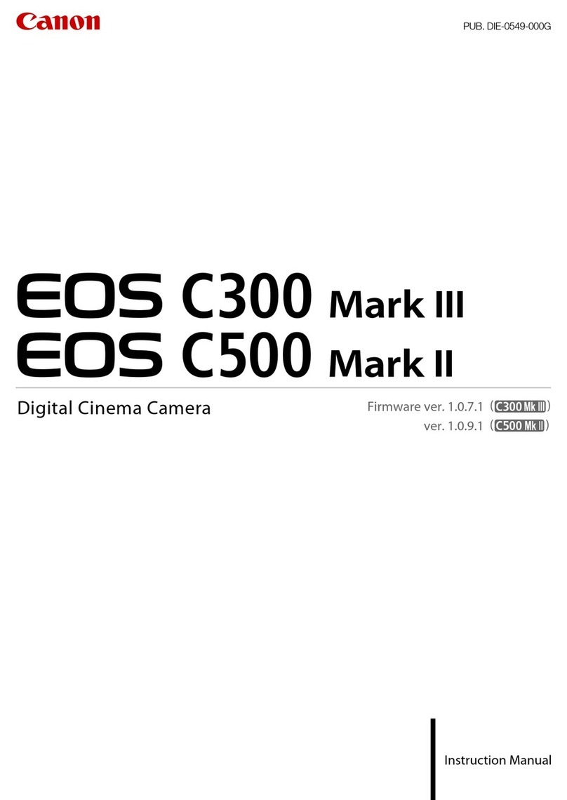 Canon EOS C300 Mark II User manual Canon EOS C300 Mark II User manual