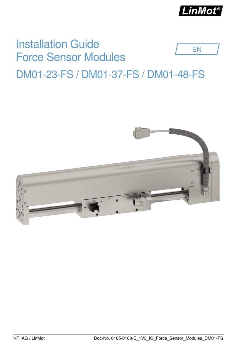 LinMot DM01-23-FS installation guide