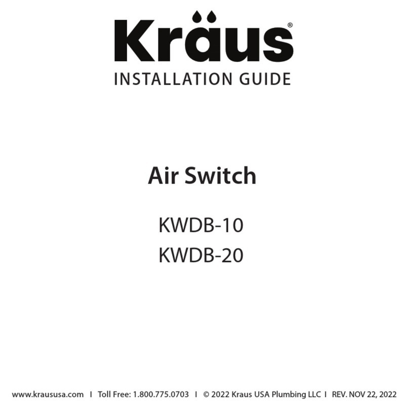 Kraus KWDB-10 installation guide