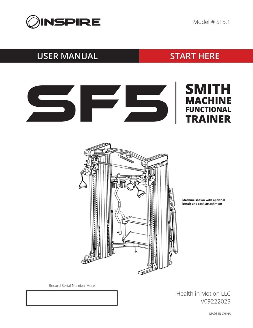 Inspire SF5 User manual