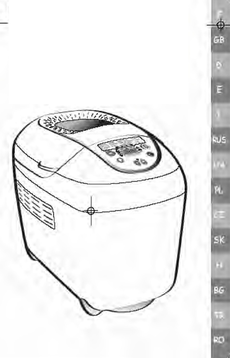 Moulinex BREAD MAKER XXL User manual